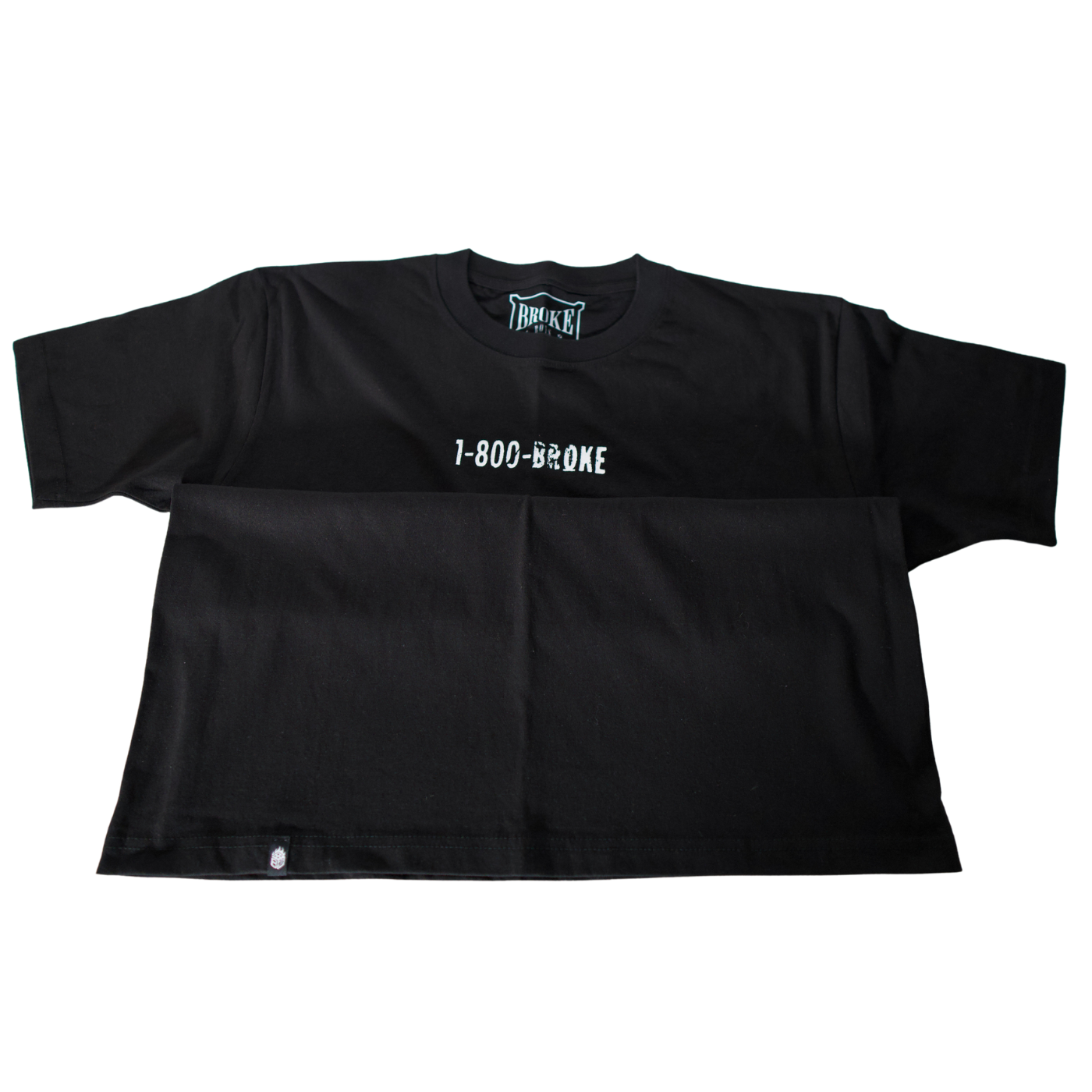 1-800-BROKE TEE (Black)