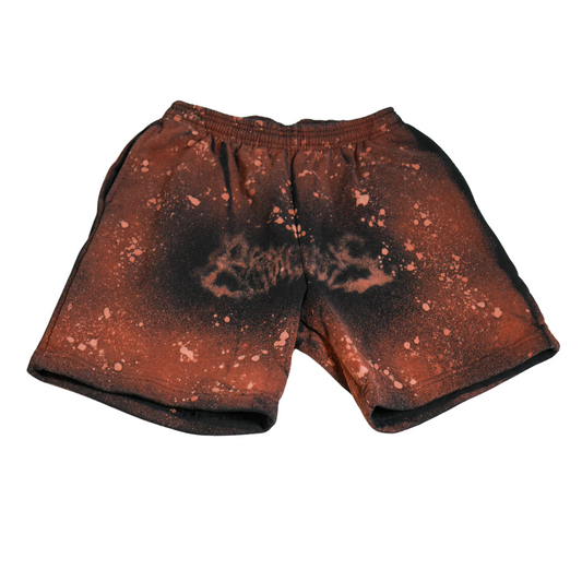 Tribal Bleach Sweat Shorts