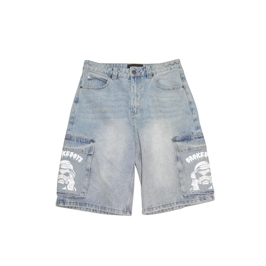 ROB THE MOB DENIM SHORTS