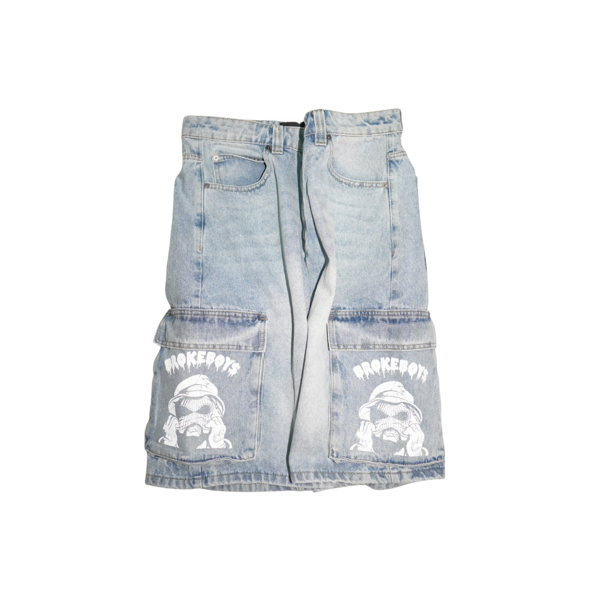 ROB THE MOB DENIM SHORTS