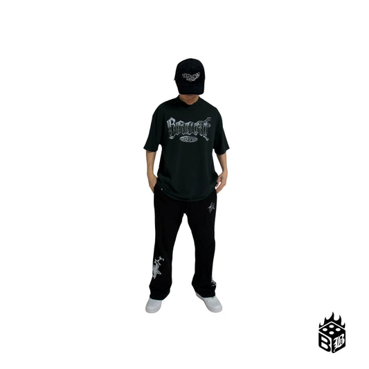 BB CHROME STAR TEE (Black)